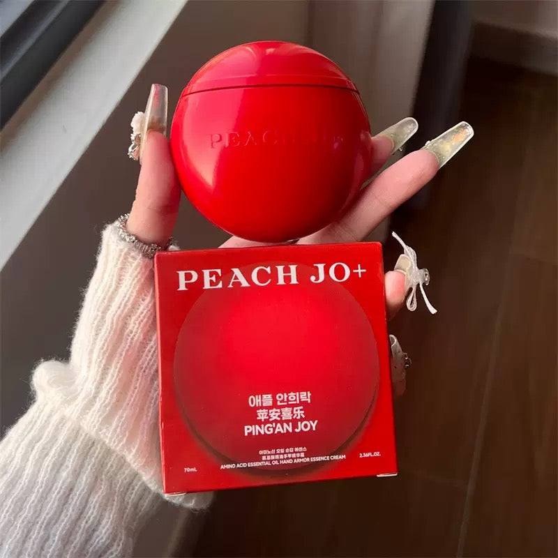 PEACH JO+ Apple Joy hand cream and red gift box
